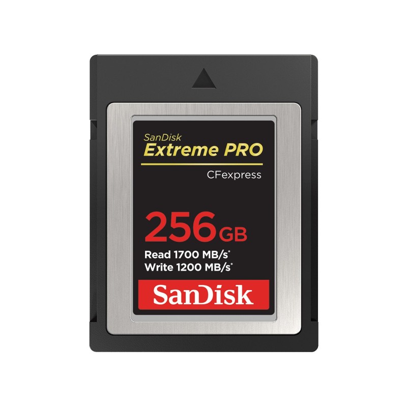 SanDisk Extreme Pro 256 GB CFexpress Typ B Speicherkarte bis zu 1700 MB/s